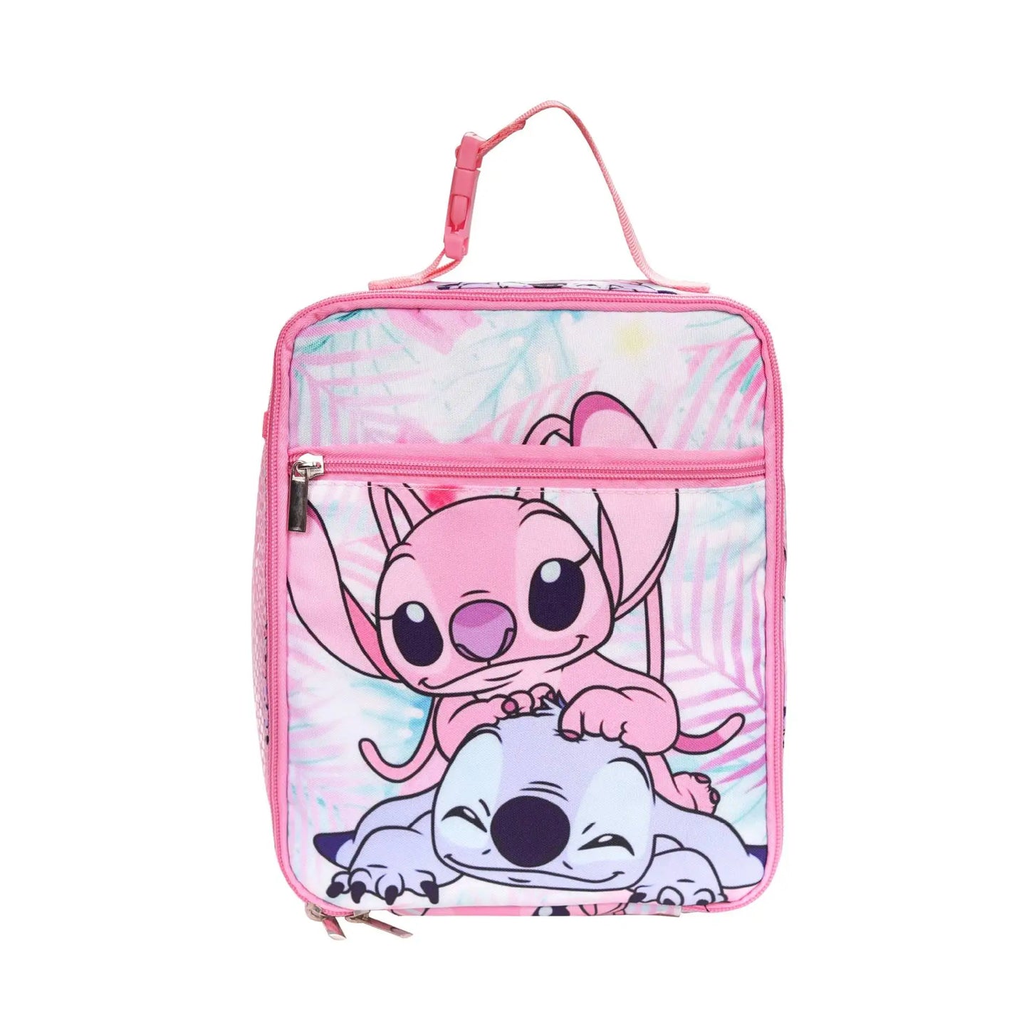 Stitch Primary lunch Bag with pencil case Children's Cartoon Boys Girls Cartoon lunch Bag