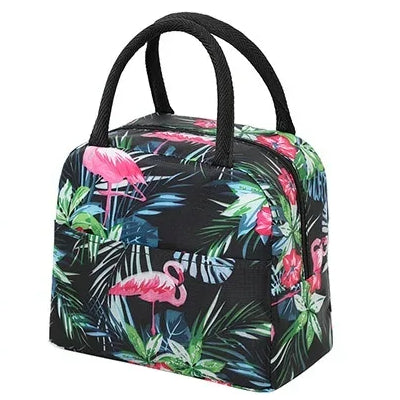 Portable Lunch Bags Thermal Insulation Lunch Box Storage Bag Children's School Lunch Box Bag Picnic Storage Large Capacity