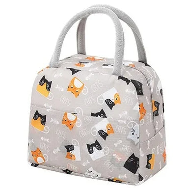 Portable Lunch Bags Thermal Insulation Lunch Box Storage Bag Children's School Lunch Box Bag Picnic Storage Large Capacity