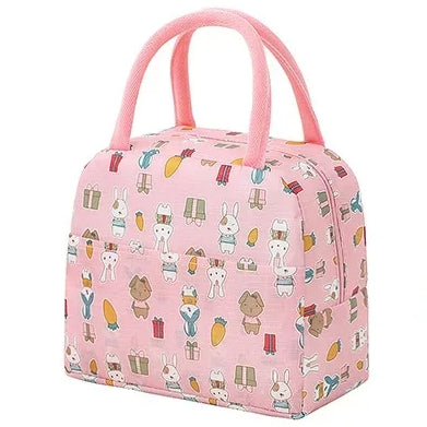 Portable Lunch Bags Thermal Insulation Lunch Box Storage Bag Children's School Lunch Box Bag Picnic Storage Large Capacity