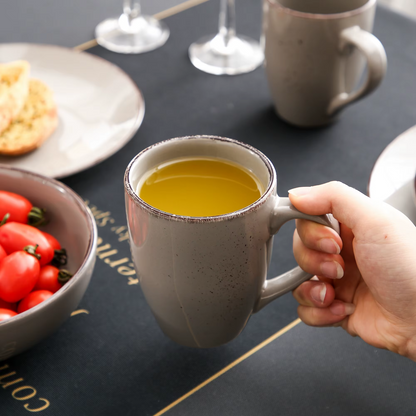 Vancasso Grey 16 / 32 Piece Ceramic Stoneware Dinnerware Set