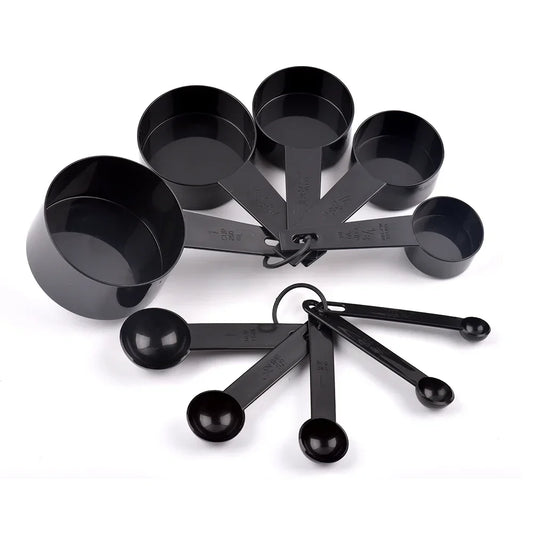 10pcs Measuring Tools Kitchen Measuring Cups and Spoons Teaspoon Sugar Scoop Cake Baking Flour Measuring Cups Kitchen Tools